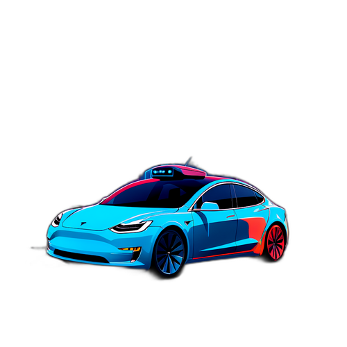 Veicolo Elettrico Futuristico