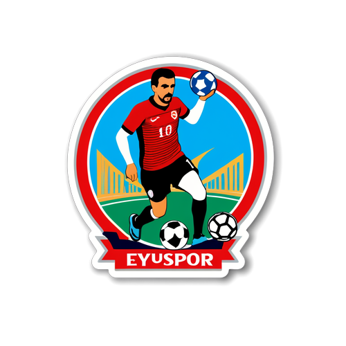 Eyüpspor'un Tarihini Anımsatan Sticker