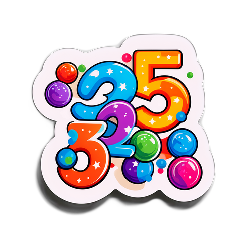 Bolas da Lotofácil 3525 - Vitória Colorida