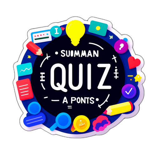 クイズポイントの要約デザイン