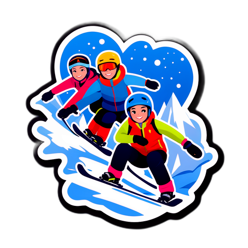 青年对冰雪运动的热爱