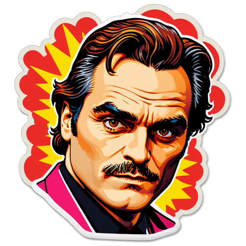 Joaquin Phoenix w Stylu Pop-Art: Zobacz, Jak Wygląda w Swoich Najsłynniejszych Rolach!