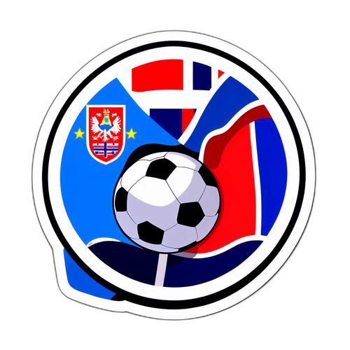 Sticker ya Utamaduni wa Estonia na Norway