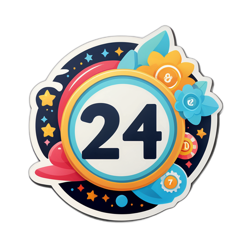 Γοητευτική απεικόνιση του αριθμού 247