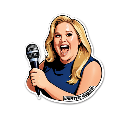Unfiltered Laughter Sticker