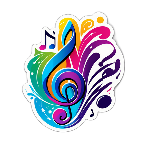 Vibrant Sticker d4vd: Musiikin Taika