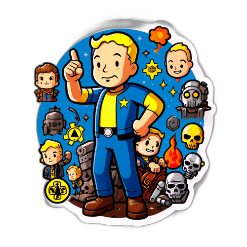 Ilustração Inspirada no Fallout