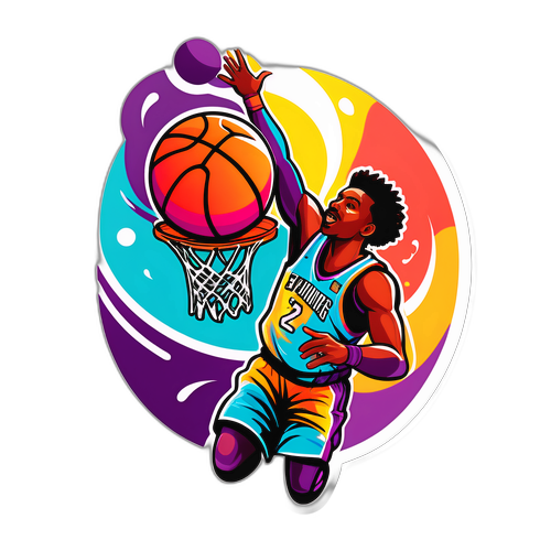 Ilustrasyon ng Basketball Hooper