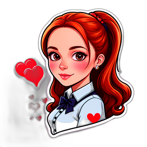 Romantik Kalp Emojili Elçin Sangu Sticker