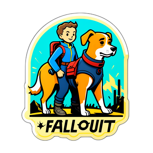 Adesivo da Segunda Temporada de Fallout