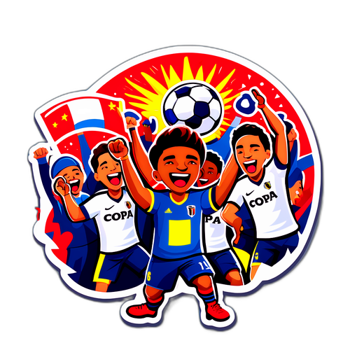 Football Celebration Sticker