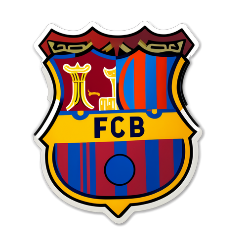 FC Barcelona Tarihi Sticker