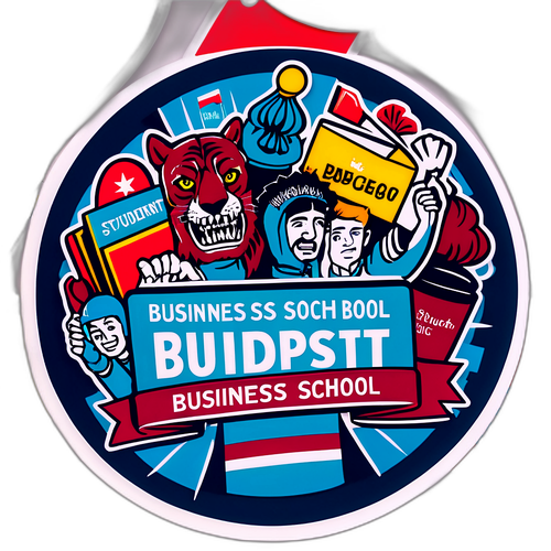 BGE diákok tüntetései matricák