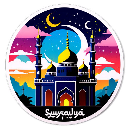 Stiker Waktu Shalat Surabaya