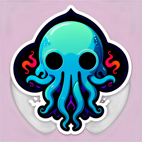 Sticker ng Mahiwagang Cthulhu