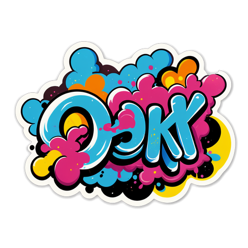 मज़ेदार 'OK' स्टिकर