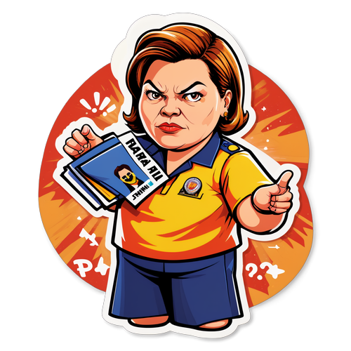 Sticker ng Impeachment Talk ni Sara Duterte