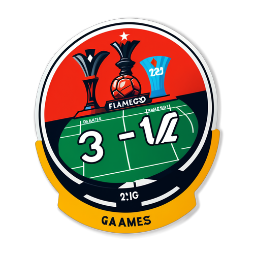 Ilustração dos Jogos do Flamengo
