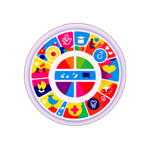 Adesivo da Diversidade e Interação