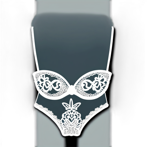 Elegant Victoria's Secret Lingerie Set Sticker