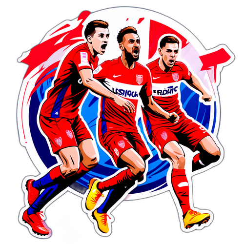 Stiker Pemain Crvena Zvezda dan LOSC
