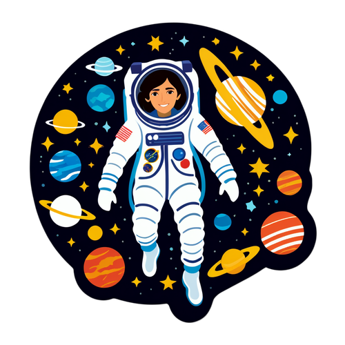 Galactic Adventure Awaits: Sunita Williams Soars Among the Stars!