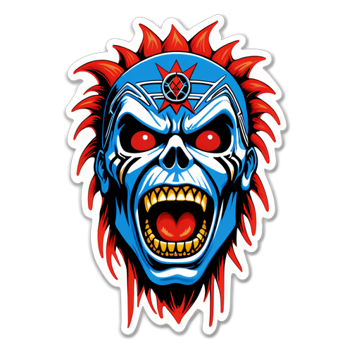 Unlock the Hidden Secrets of Iron Maiden: The Ultimate Collectible Sticker That Even Superfans Will Covet!