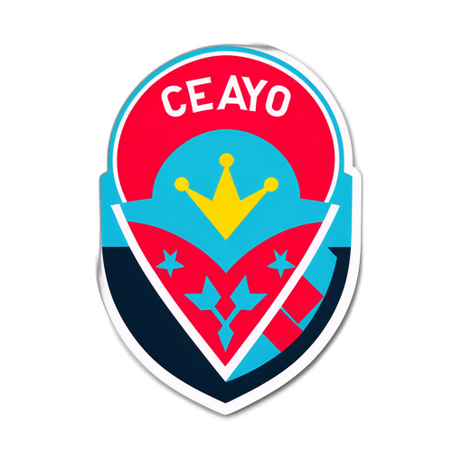 Sticker Reka Bentuk Rivaliti Celta Vigo dan Rayo Vallecano