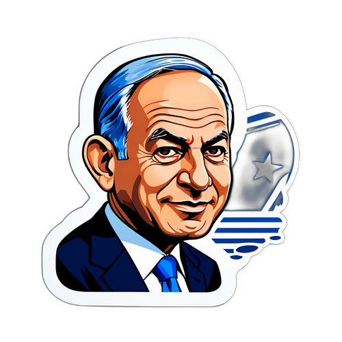Caricatura de Netanyahu na Política Internacional