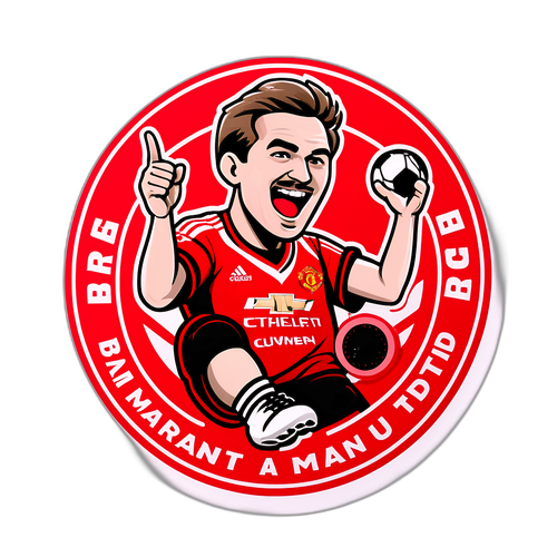 Sticker ya Mashabiki wa Soka