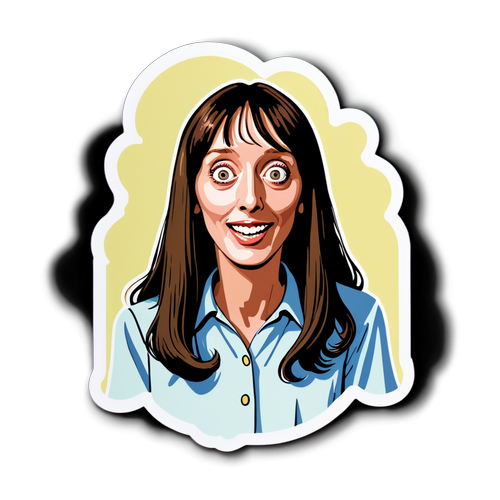 Een Iconisch Moment Vervat: Shelley Duvall in Haar Emoji-Stijl! Ontdek De Gezichtsuitdrukking Die Iedereen Verbijsterd Achtte!