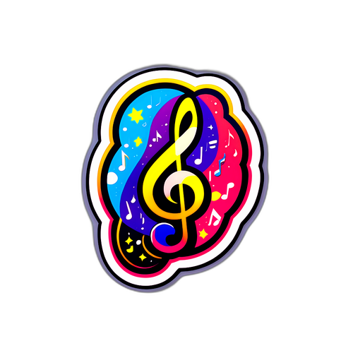 Diseño minimalista de música y arte
