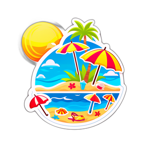 Sticker về mùa hè