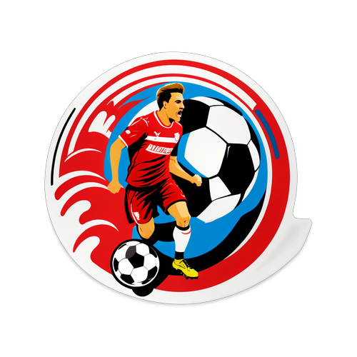 FC Twente Voetbal Sticker