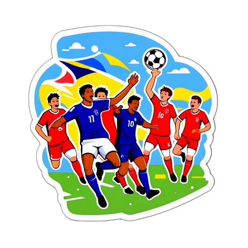 Woltemade Fußball Sticker