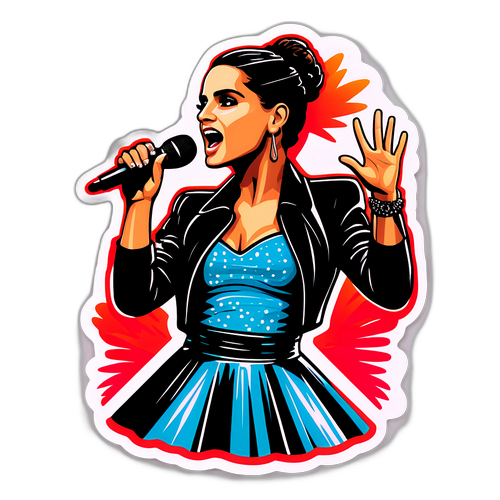 Energiaa ja Valoa: Nelly Furtado -konsertin tarra