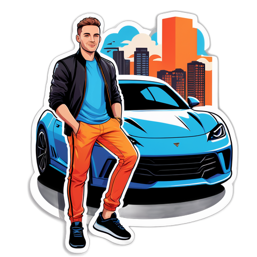 Adesivo de Estilo de Vida Luxuoso