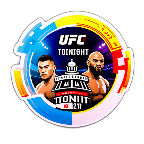 Autocollant UFC Ce Soir