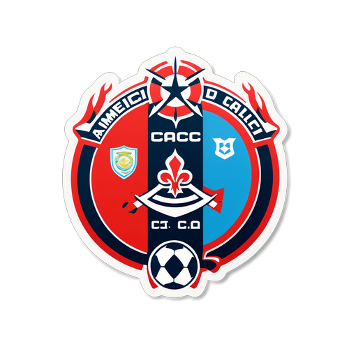 Sticker de Conflito entre América de Cali e Racing