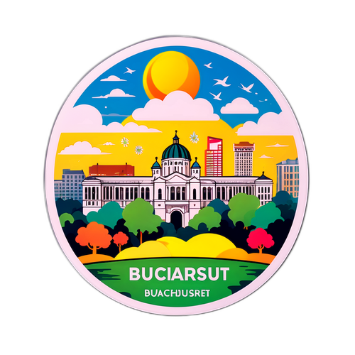 Panorama de vară din București