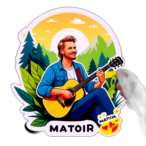 Matias Siltanen lauluntekijä luonnossa