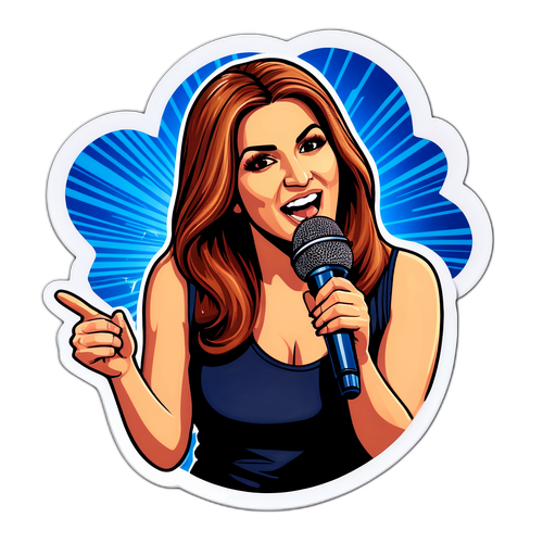 Στιγμές από τη ζωή της Παπαρίζου με μικρόφωνο