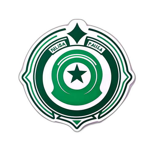 Adesivo Estilizado do Palmeiras