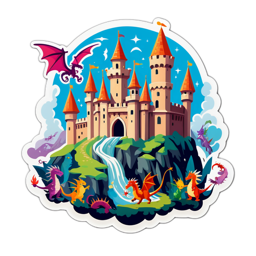 Castello di Sant'Angelo con Creature Mitologiche