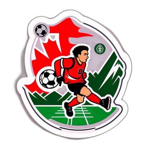 Hiking-inspired Cross-Sport Rivalry Sticker