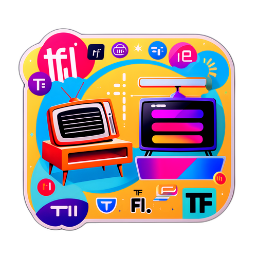 Sticker TF1+ - Genres de contenu