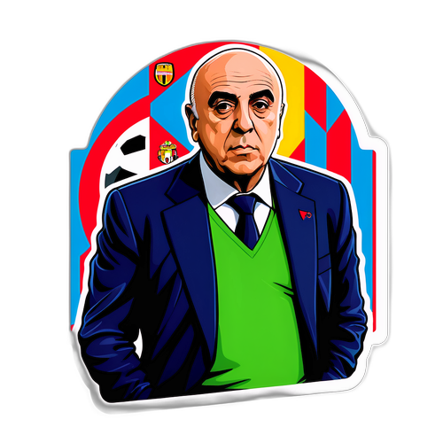 Adriano Galliani in Pose Manageriale