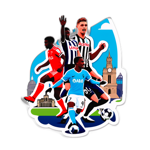 Rekaan Kreatif Gabungan Logo Newcastle dan Tottenham