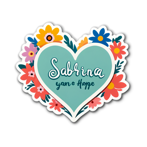 Un Messaggio d'Amore per Sabrina Salerno: Forza e Speranza tra Fiori e Cuori!