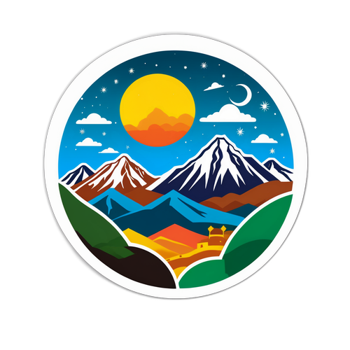 Vacker utsikt över Pakistan